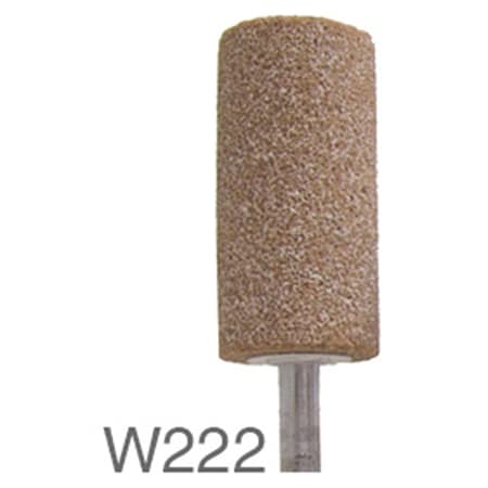 Flexovit HP WA60RV Mounted Point, W222 Point, 1 in Dia, 1/4 in Dia Shank M0222